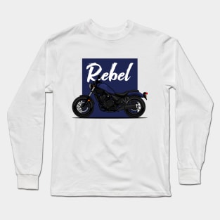 Blue Rebel 500 Art Long Sleeve T-Shirt